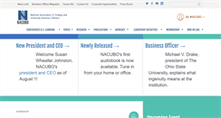 Desktop Screenshot of nacubo.org